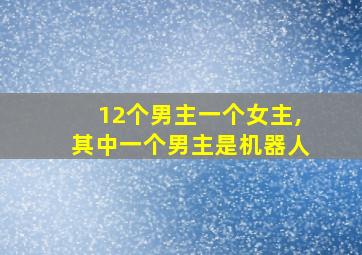 12个男主一个女主,其中一个男主是机器人