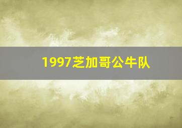 1997芝加哥公牛队