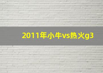 2011年小牛vs热火g3