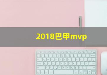 2018巴甲mvp