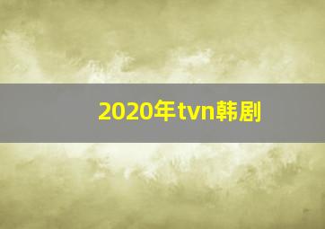 2020年tvn韩剧