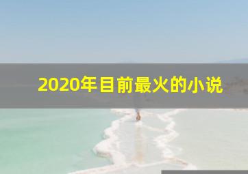 2020年目前最火的小说