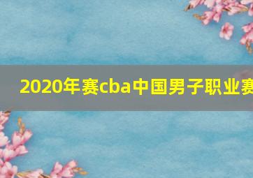 2020年赛cba中国男子职业赛