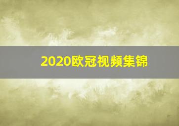 2020欧冠视频集锦