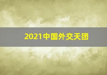 2021中国外交天团