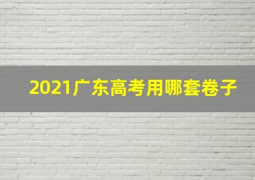 2021广东高考用哪套卷子