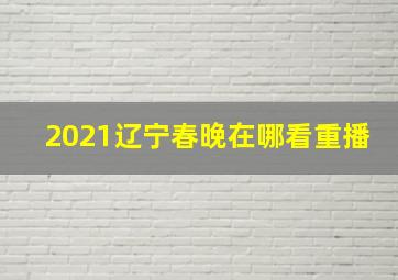 2021辽宁春晚在哪看重播