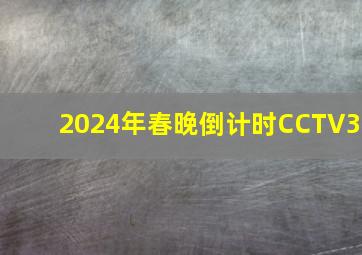 2024年春晚倒计时CCTV3