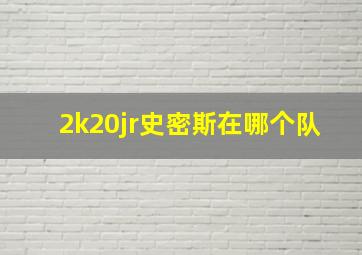 2k20jr史密斯在哪个队