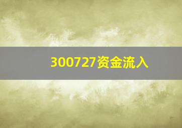 300727资金流入