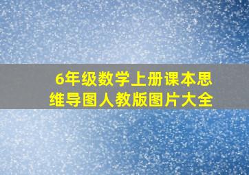 6年级数学上册课本思维导图人教版图片大全