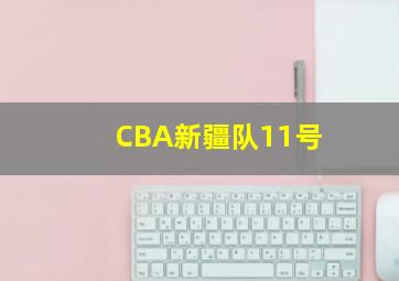 CBA新疆队11号