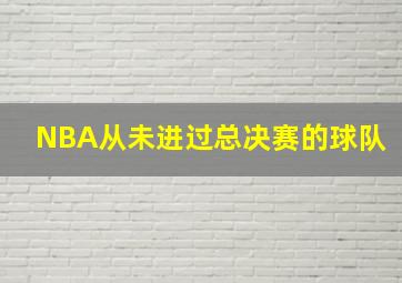 NBA从未进过总决赛的球队