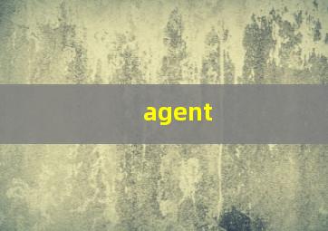 agent