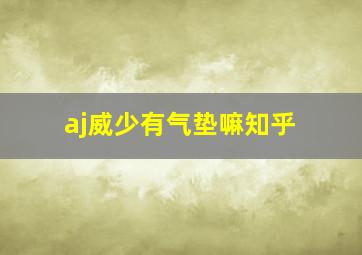 aj威少有气垫嘛知乎