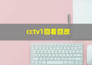 cctv1回看回放