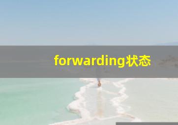 forwarding状态