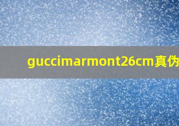 guccimarmont26cm真伪辨别