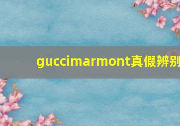 guccimarmont真假辨别