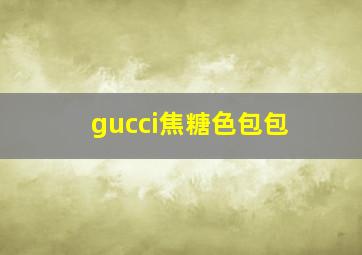 gucci焦糖色包包