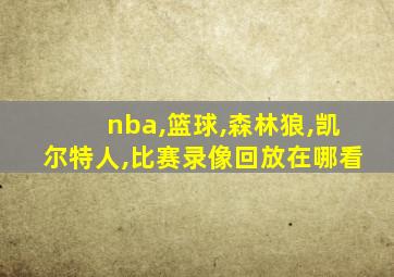 nba,篮球,森林狼,凯尔特人,比赛录像回放在哪看