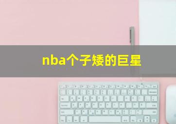 nba个子矮的巨星