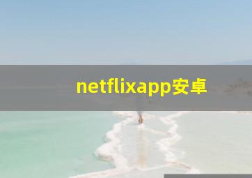 netflixapp安卓