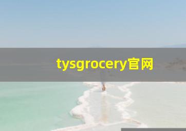 tysgrocery官网