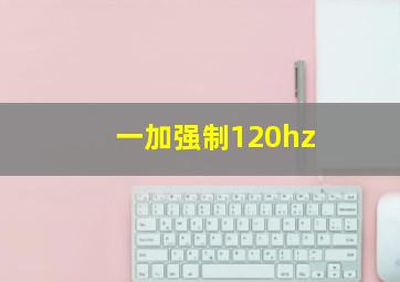 一加强制120hz