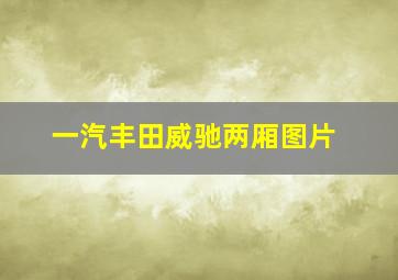 一汽丰田威驰两厢图片