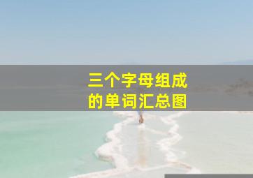 三个字母组成的单词汇总图