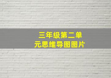 三年级第二单元思维导图图片