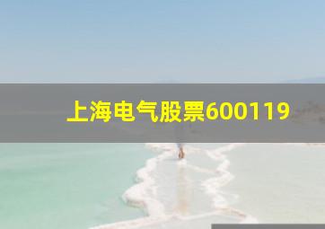 上海电气股票600119