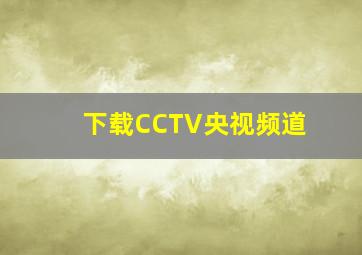 下载CCTV央视频道