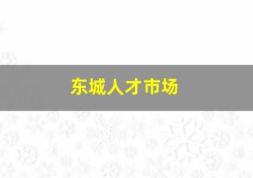 东城人才市场