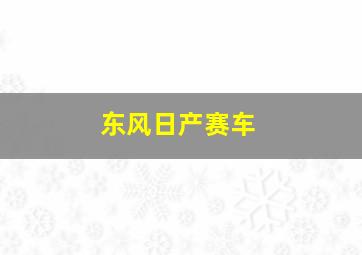 东风日产赛车