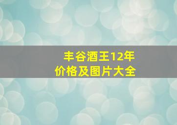 丰谷酒王12年价格及图片大全