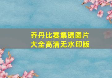 乔丹比赛集锦图片大全高清无水印版