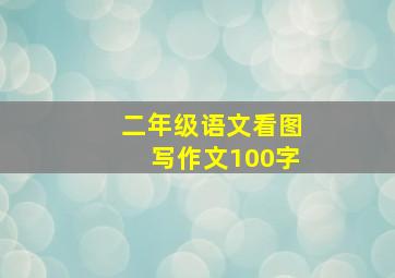 二年级语文看图写作文100字