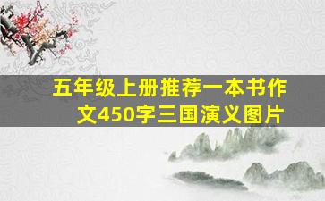 五年级上册推荐一本书作文450字三国演义图片