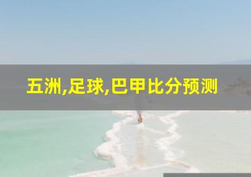 五洲,足球,巴甲比分预测