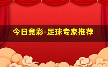 今日竞彩-足球专家推荐