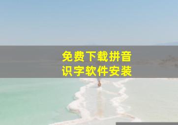 免费下载拼音识字软件安装