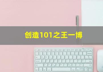 创造101之王一博