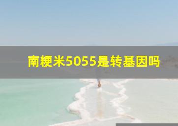 南粳米5055是转基因吗