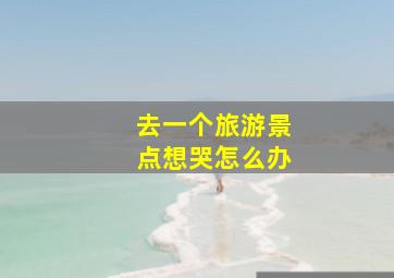 去一个旅游景点想哭怎么办