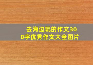 去海边玩的作文300字优秀作文大全图片