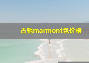 古驰marmont包价格