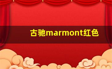 古驰marmont红色