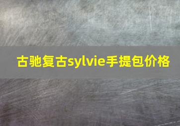 古驰复古sylvie手提包价格